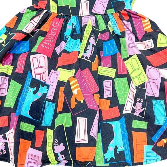 Authentic Disney Parks RARE Monsters Inc Doors Girls Dress Size XXS 3-4Y - Picture 2 of 7